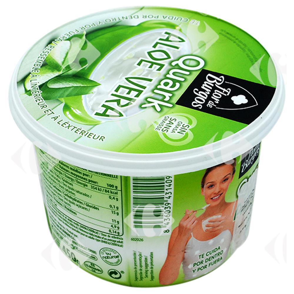 Fromage Frais 0% Aloe Vera Quark Flor de Burgos 450g