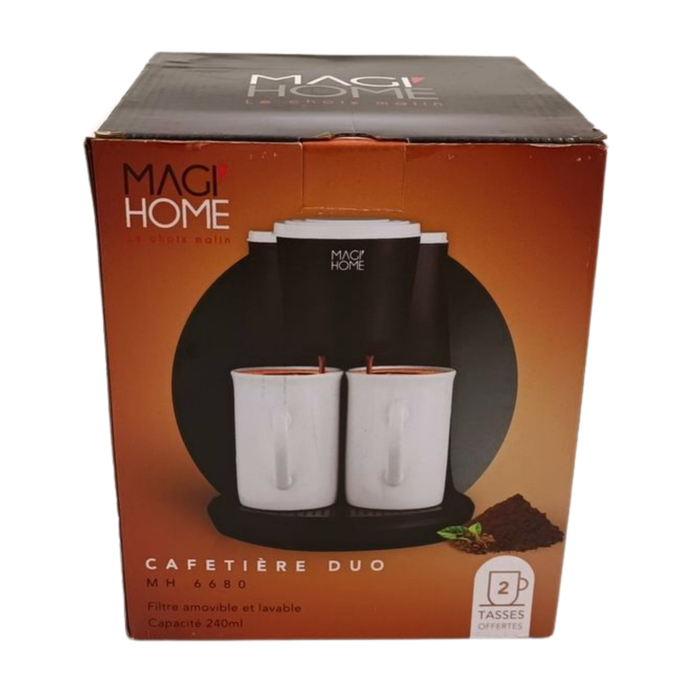 Cafetière 2 Tasses MH6680 Magi Home 240ml