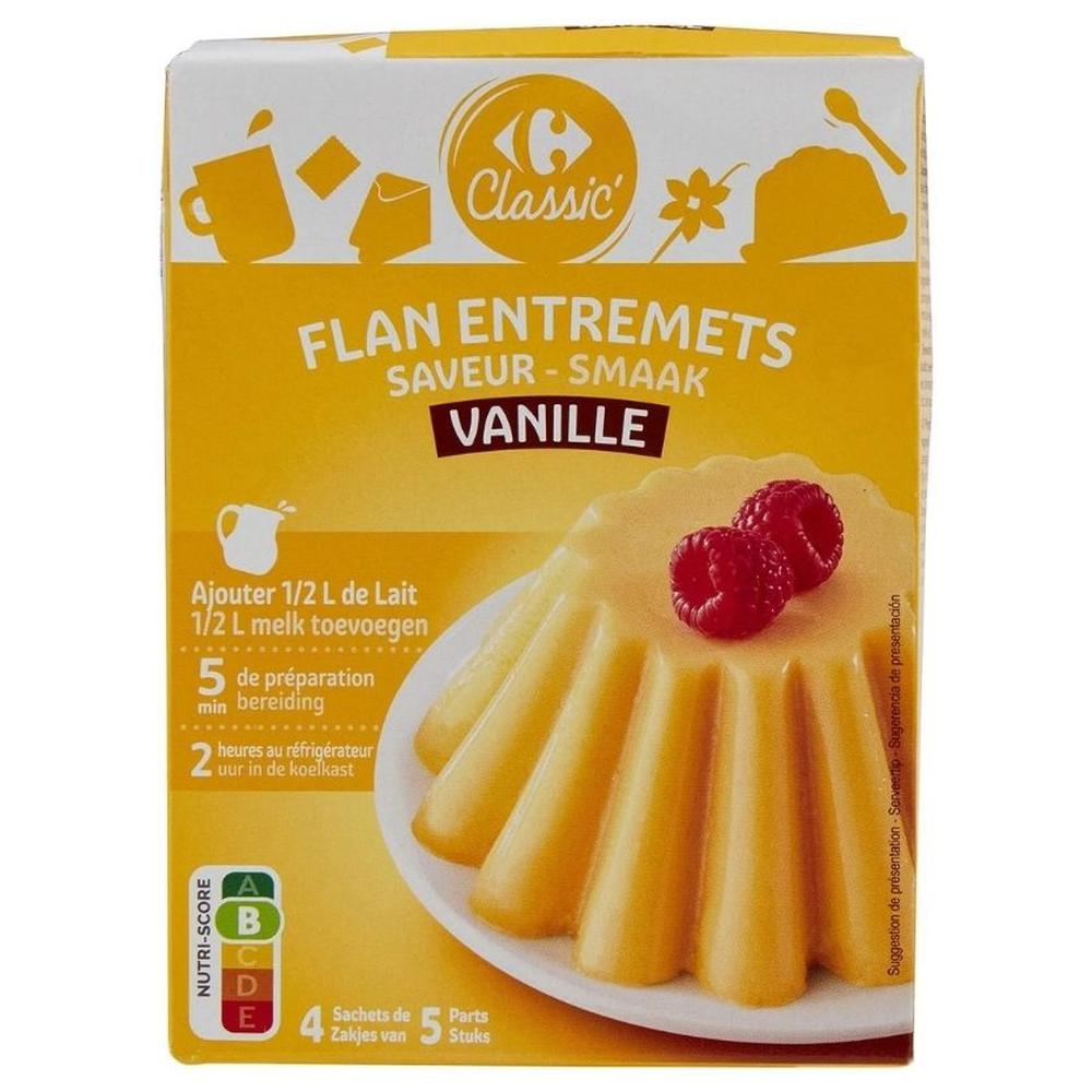 Flan Vanille Carrefour Classic 192g
