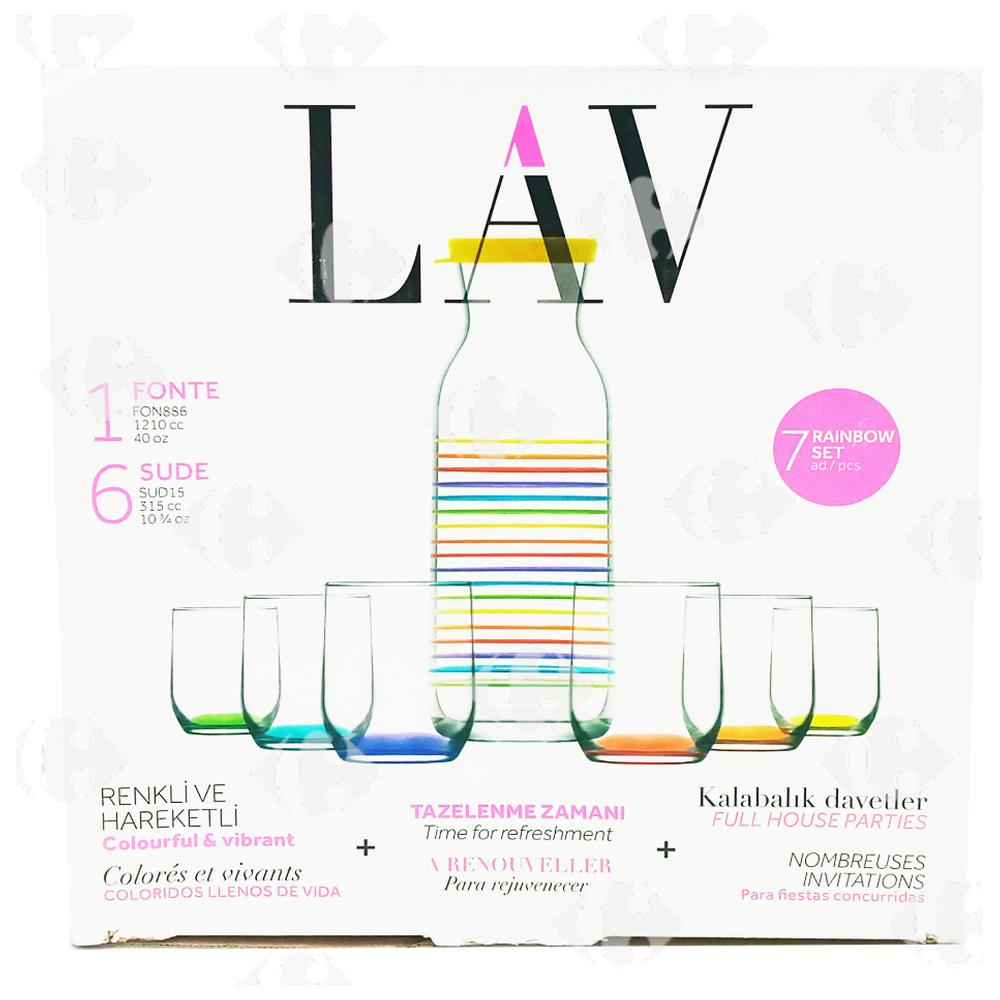 [672602] Service Boisson Lav 7 Pièces