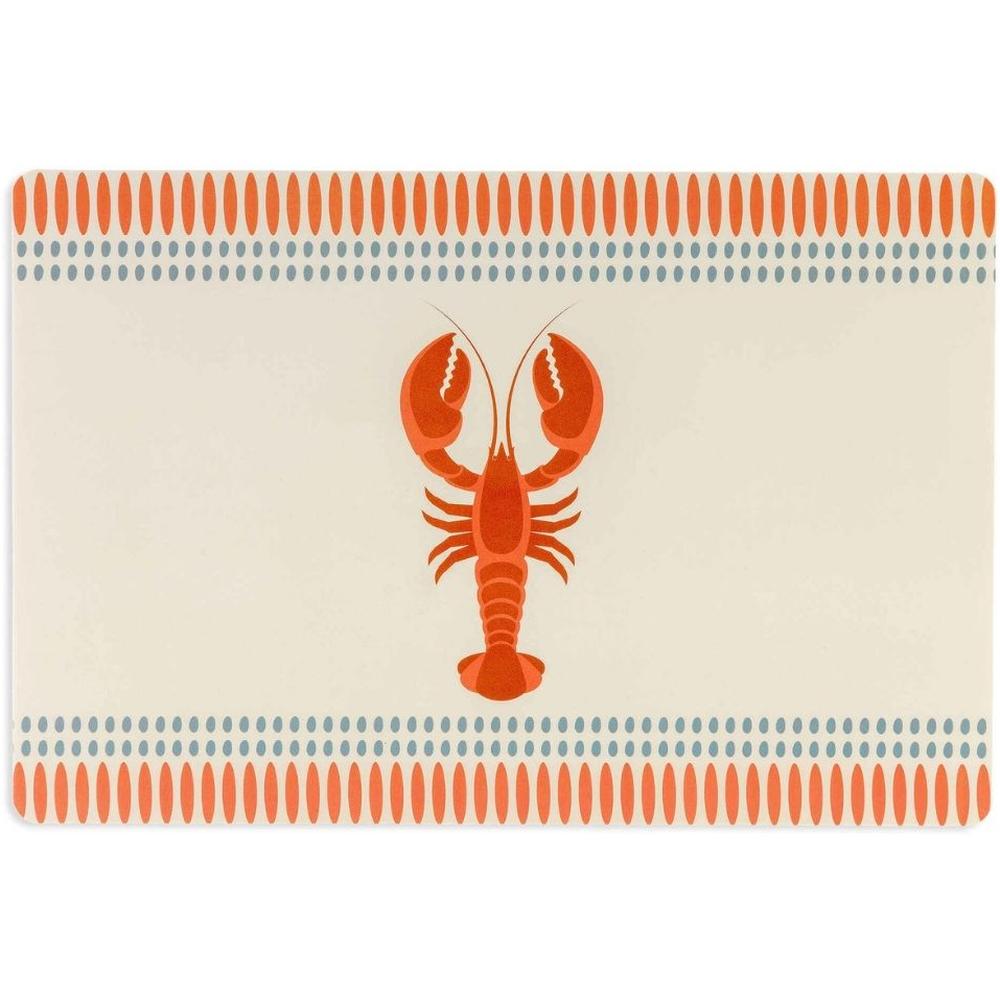 Set de Table Réctangulaire Homard Nautique Kasa 45x30cm