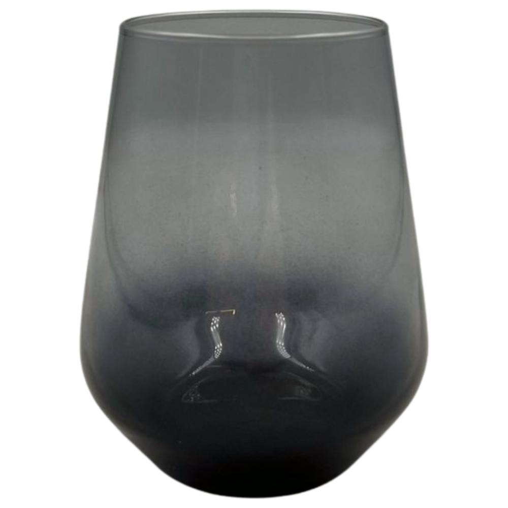Verre à Eau Fumé Noir Forme Basse 42cl.