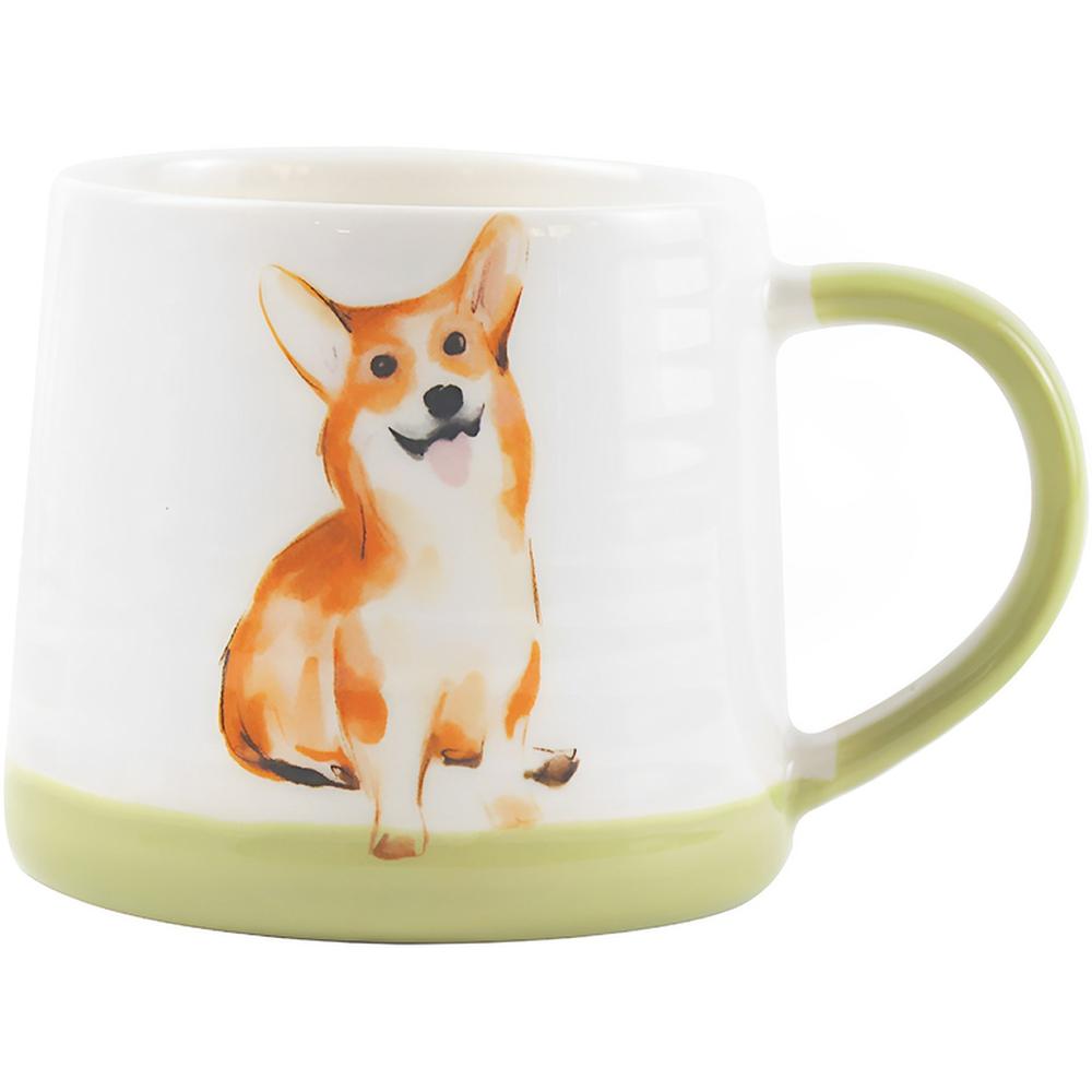 Mug en Porcelaine Chien Vert Kasa 35cl