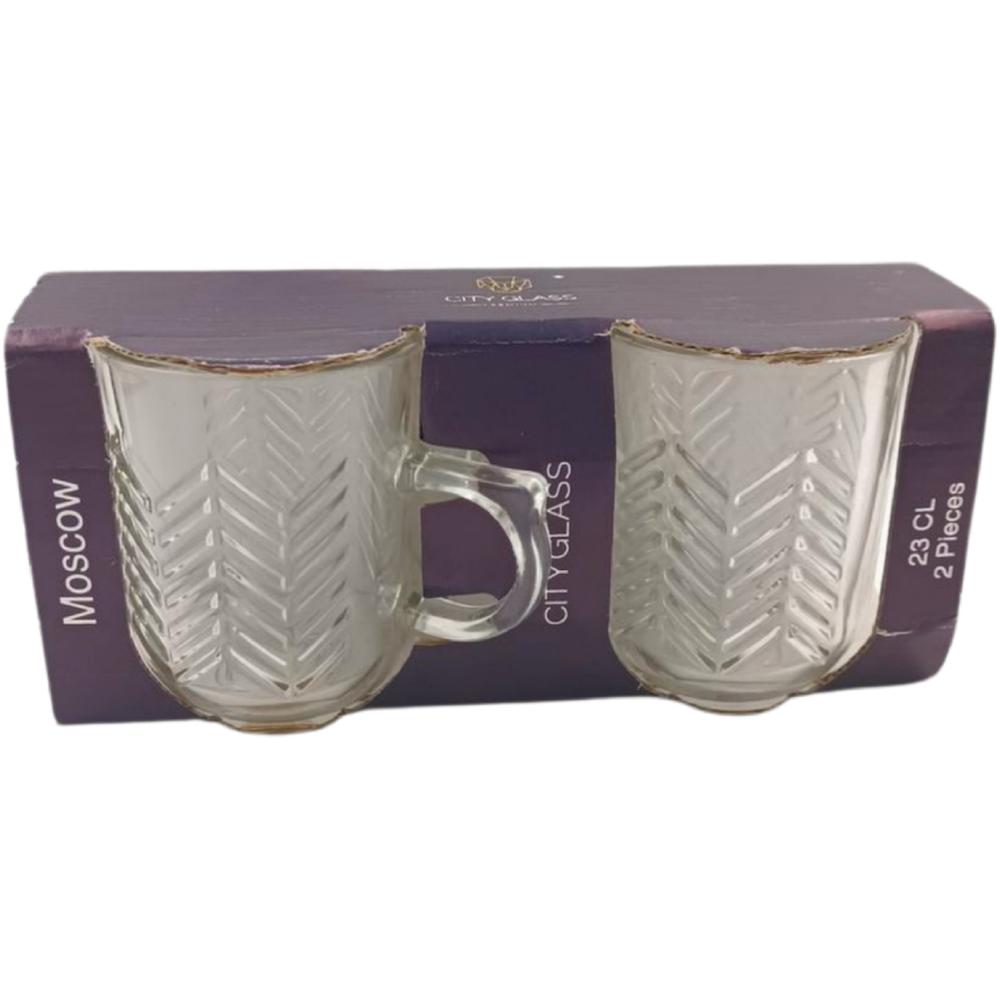 Verre à Café Moscow Divers Modèles City Glass 23cl 2 pièces.