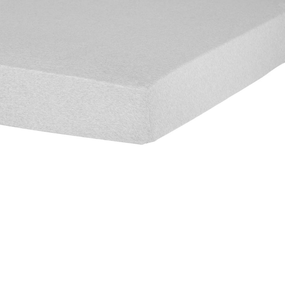 [703094] Drap Housse Gris Chiné Tex Home 160x200 cm