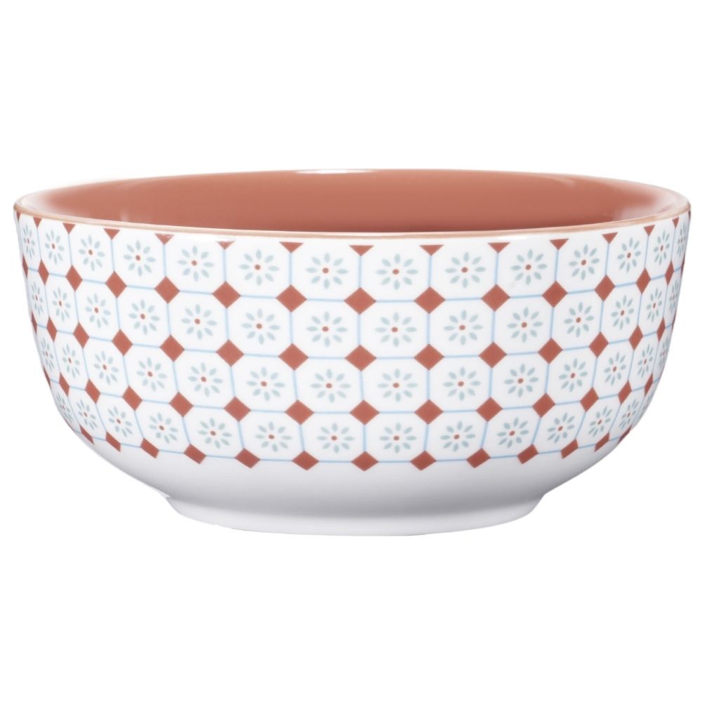 Bol Kasa en Porcelaine Rouge Brique Tiles 56cl
