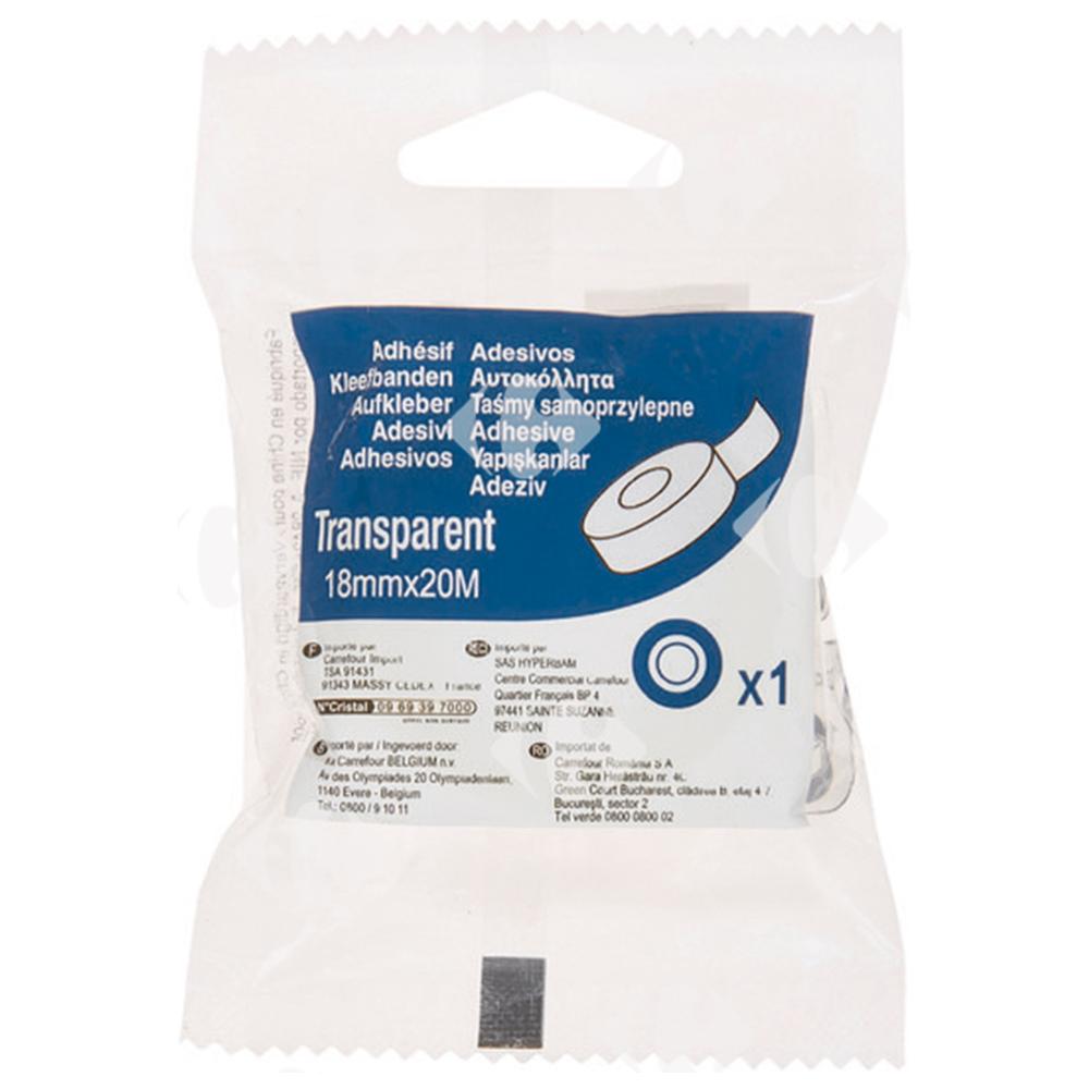 Adhésif en Ruban Transparent eco Simpl 20mx18mm