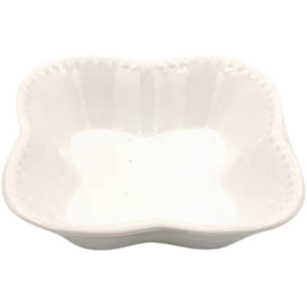 Ravier en Porcelaine Coquille 7x7cm.