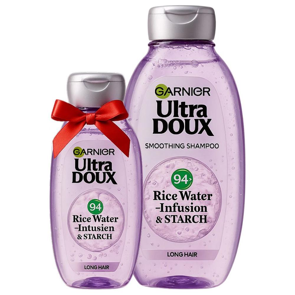 [726637] Lot Rice & Water Shampooing Ultra Doux 600ml + 200ml Gratuit