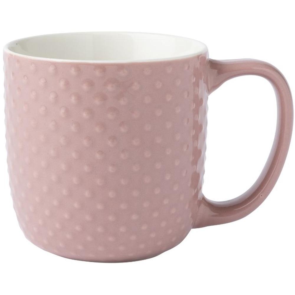 [716966] Mug en Porcelaine Picote Rose Kasa 35cl