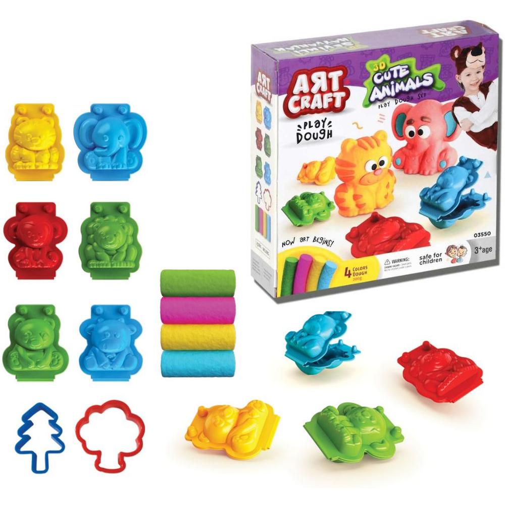 [715867] Coffret de Pâte à Jouet Art Craft 23x23x7cm