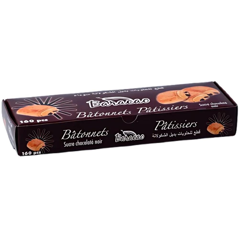 [725752] Bâtonnets Sucre Chocolaté Baracao 450g