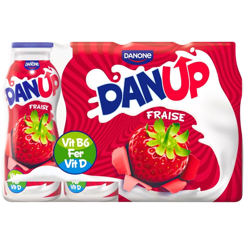 [401966] Pack Yaourt à Boire Fraise Danone 8 unités 170g