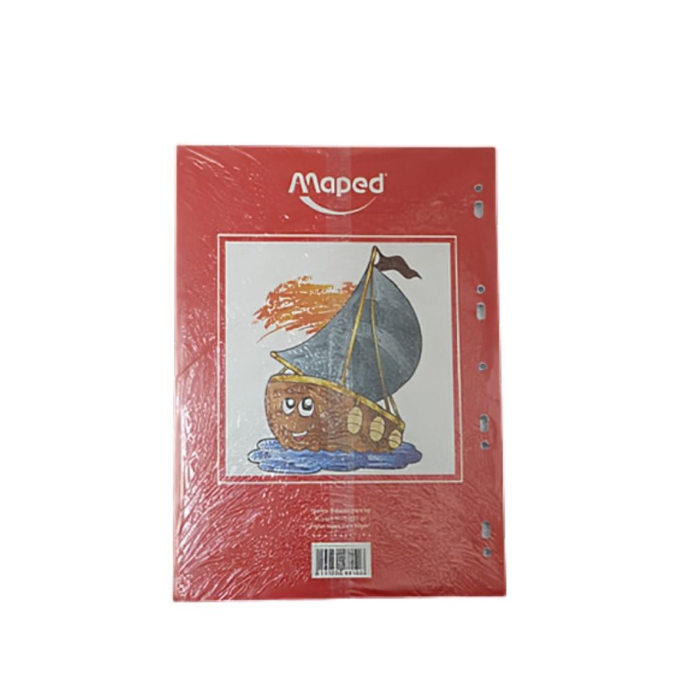 Feuilles de Dessin Blanches Maped 96 pages 90g 21x29.7