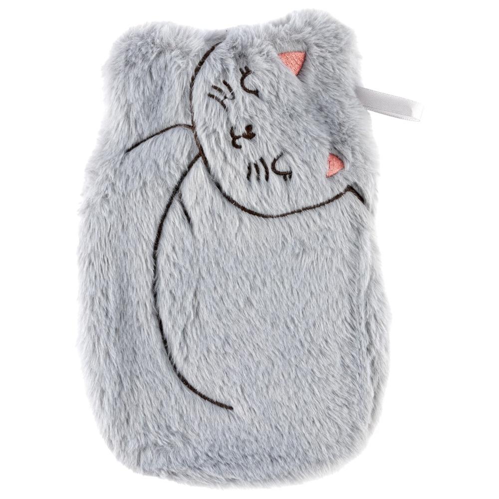[711466] Bouillotte Chat avec Housse Kasa 1L