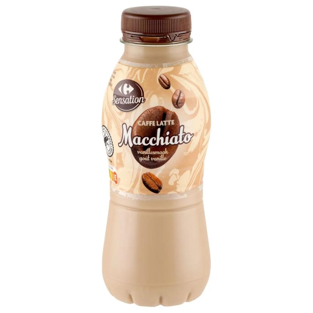 [725313] Caffè Latte Macchiato Goût Vanille Carrefour Sensation 330ml