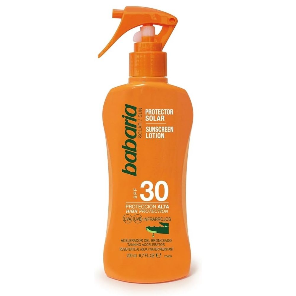 [714349] Spray Lotion Aloé Vera SPF 30 Babaria 200ml