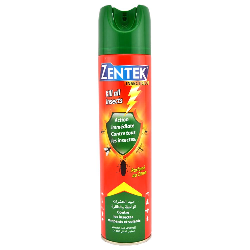 [573996] Insecticide Aérosol Contre Tous les Insectes Zentek 400ml