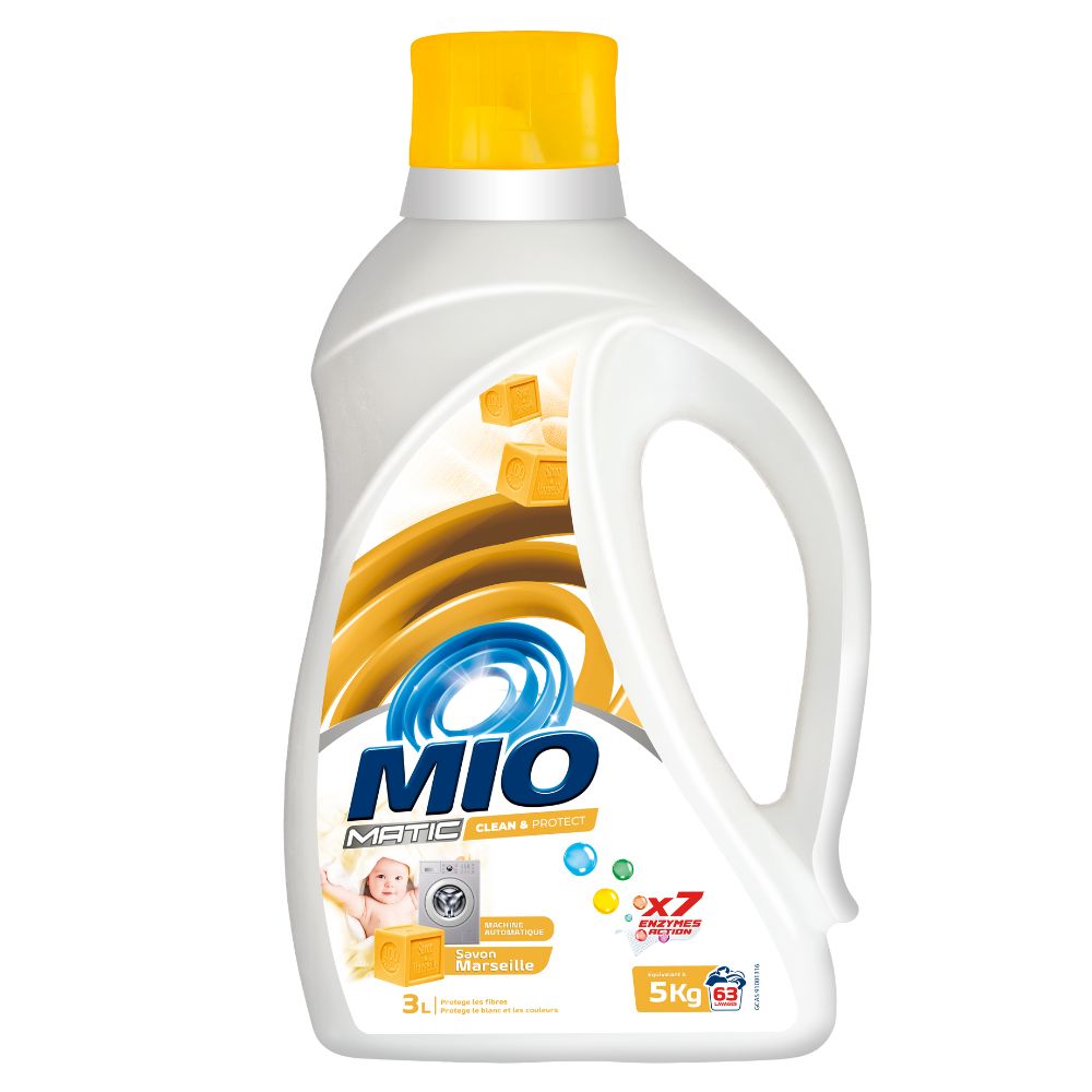 [690259] Lessive Liquide Automatique Savon Marseille Matic Mio 3L