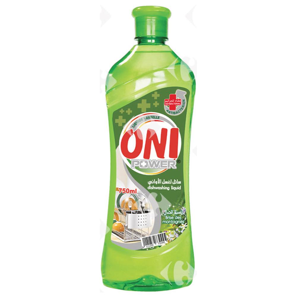 [673667] Liquide Vaisselle antibactérien Brise des Montagnes Oni 750Ml
