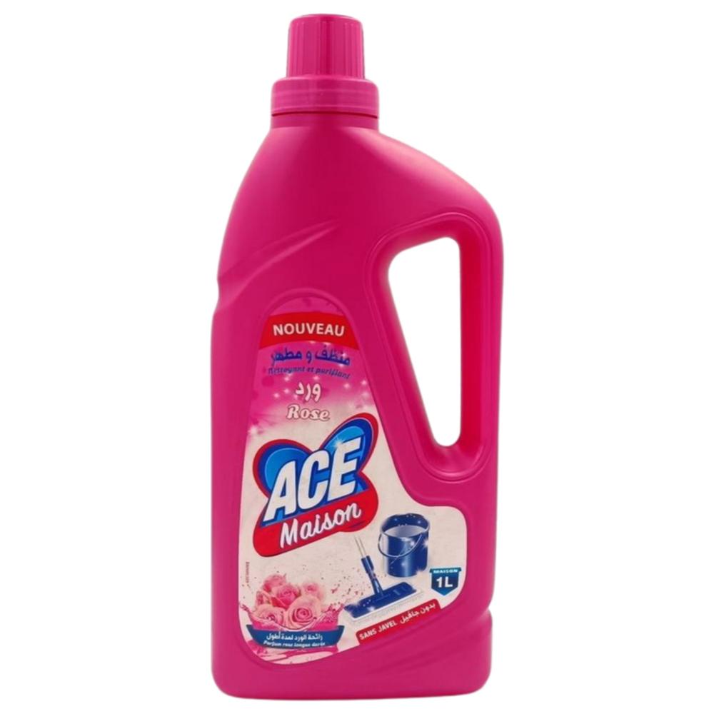 [624006] Nettoyant Multi-Surfaces Rose Ace Manzili 1L.