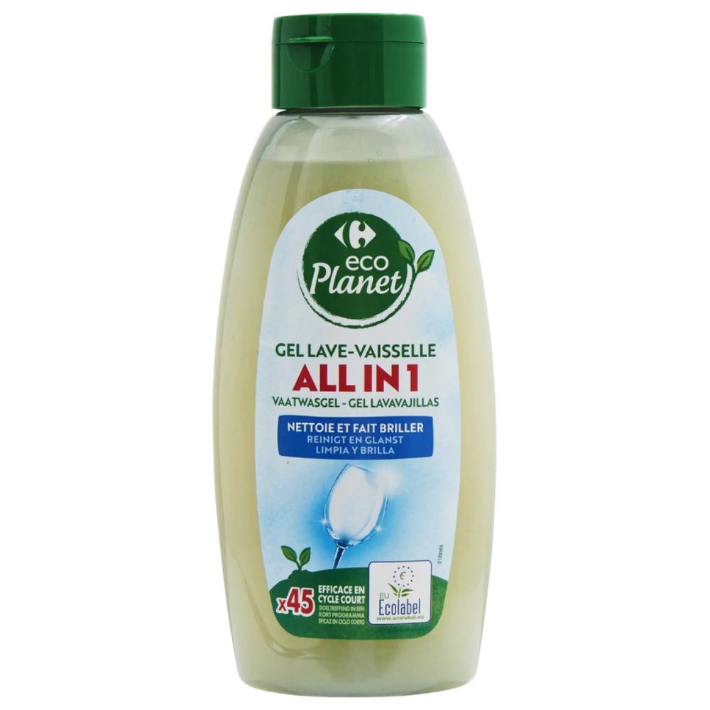 [721493] Gel Lave-Vaisselle Tout-en-1 Carrefour Eco Planet 720ml