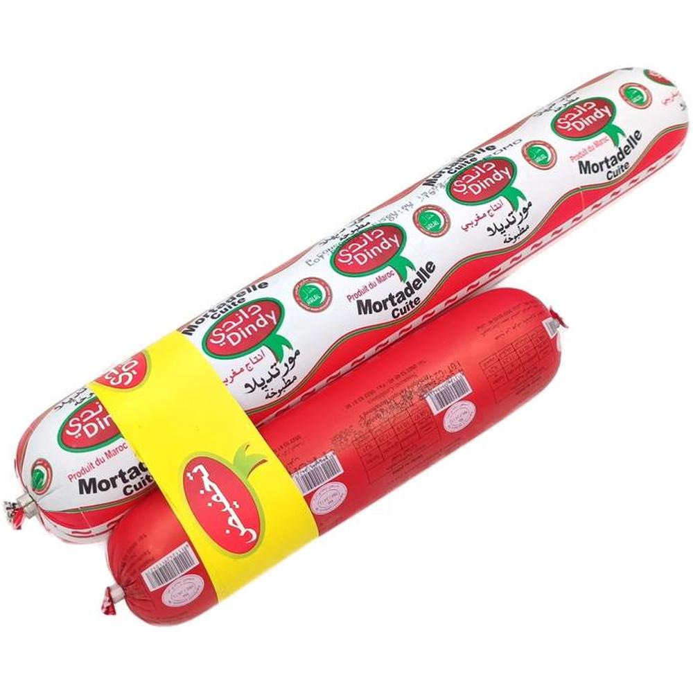 [603996] Lot de Mortadelle de Dinde 900g + Saucisson de Dinde Piquant.