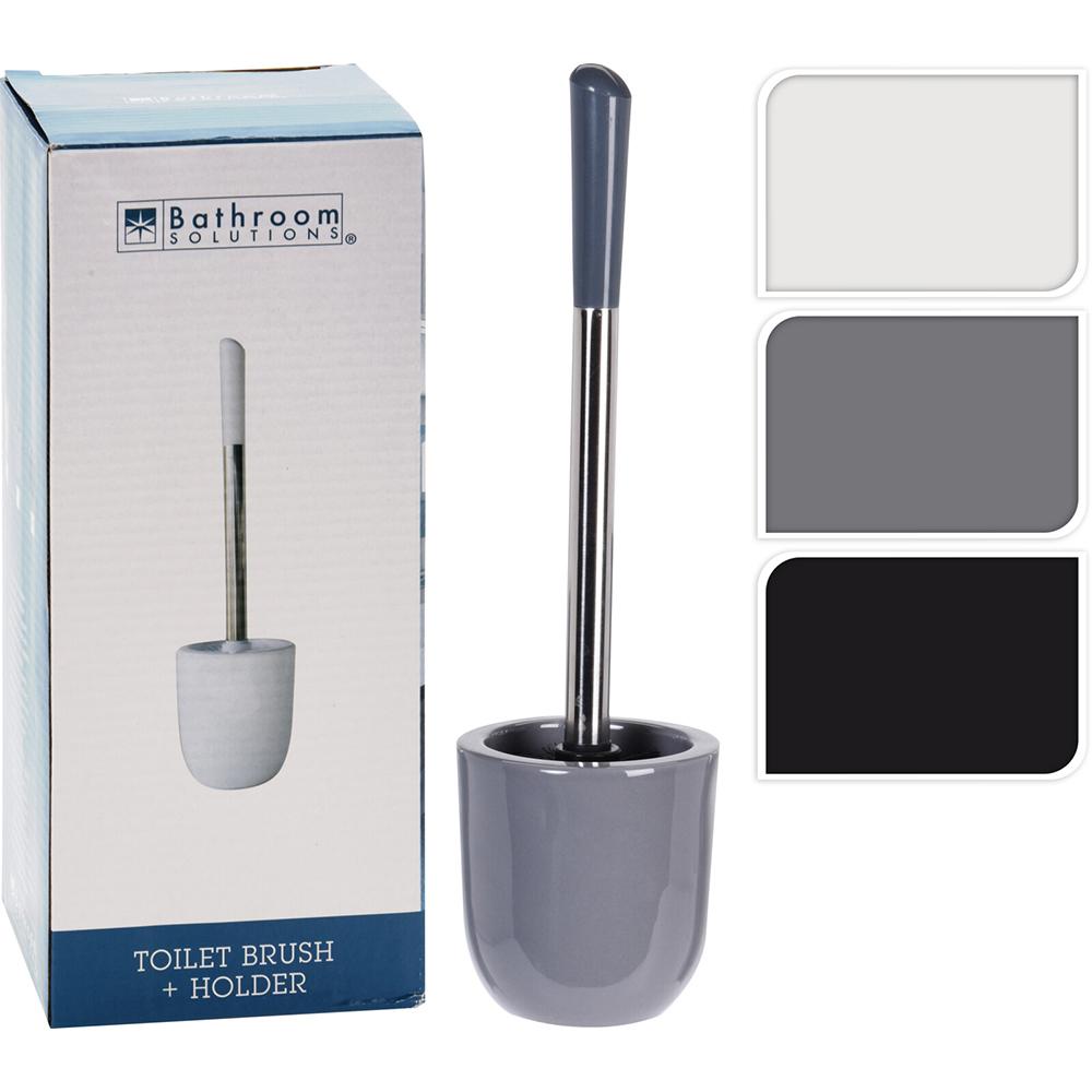 Brosse de Toilette avec Support Divers Couleurs.