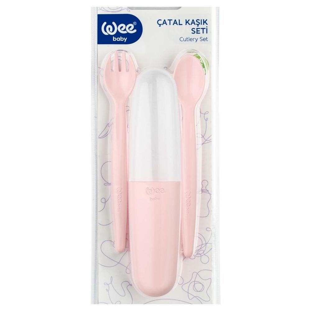 [714168] Ensemble de Fourchette et Cuillière pour Bébé Wee Baby