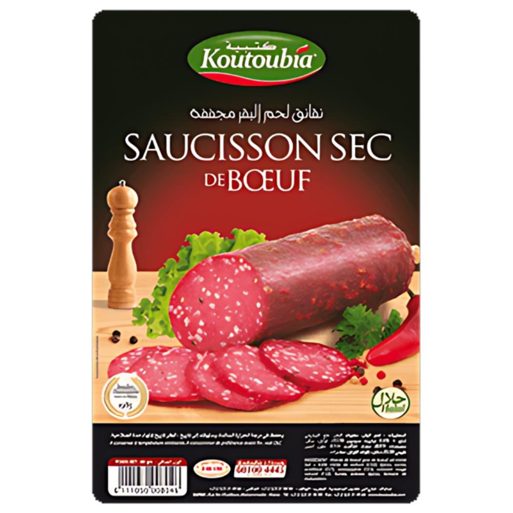 Saucisson Sec de Bœuf - Charcuterie - Koutoubia 250g