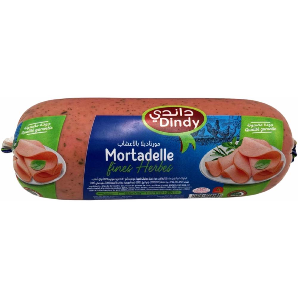 [563256] Mortadelle Fines Herbes - Charcuterie - Dindy 600g