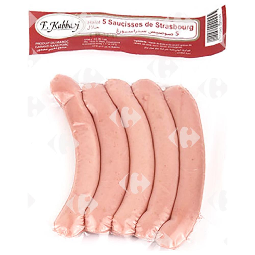 [7069] Saucisses de Strasbourg - Charcuterie - Farida Kabbaj 250g