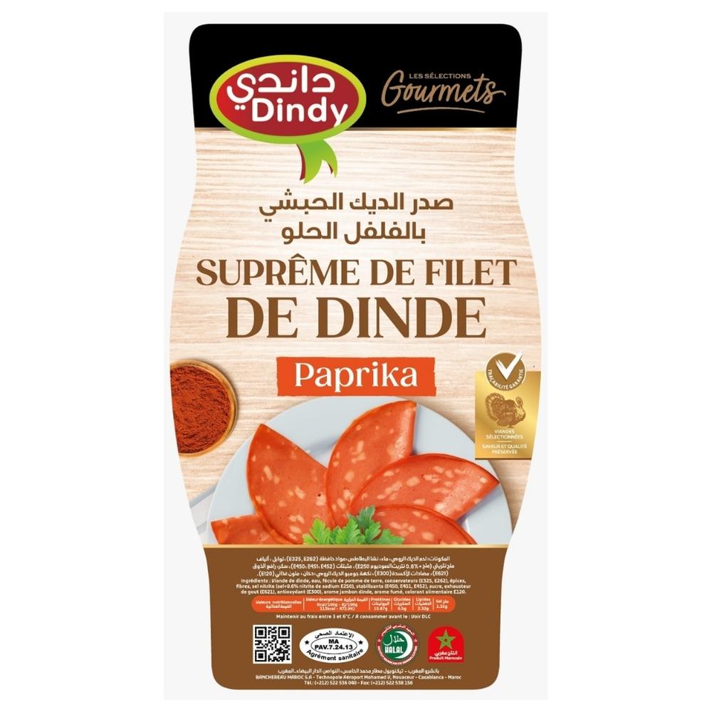 Suprême Filet Paprika - Charcuterie - Dindy 80g