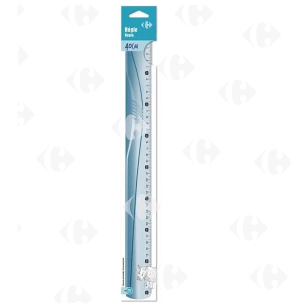 Règle Plate Plastique 40cm