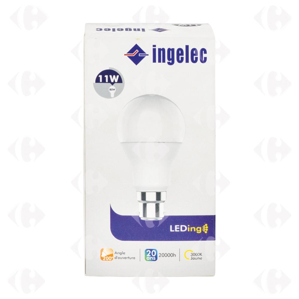 Lampe Led Baïonnette Jaune A60 11W B22