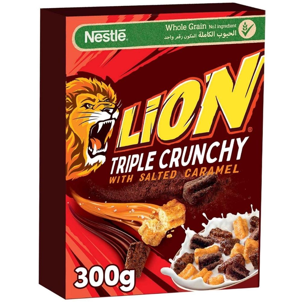 [736155] Céréales Triples Crunchy Lion 300 g