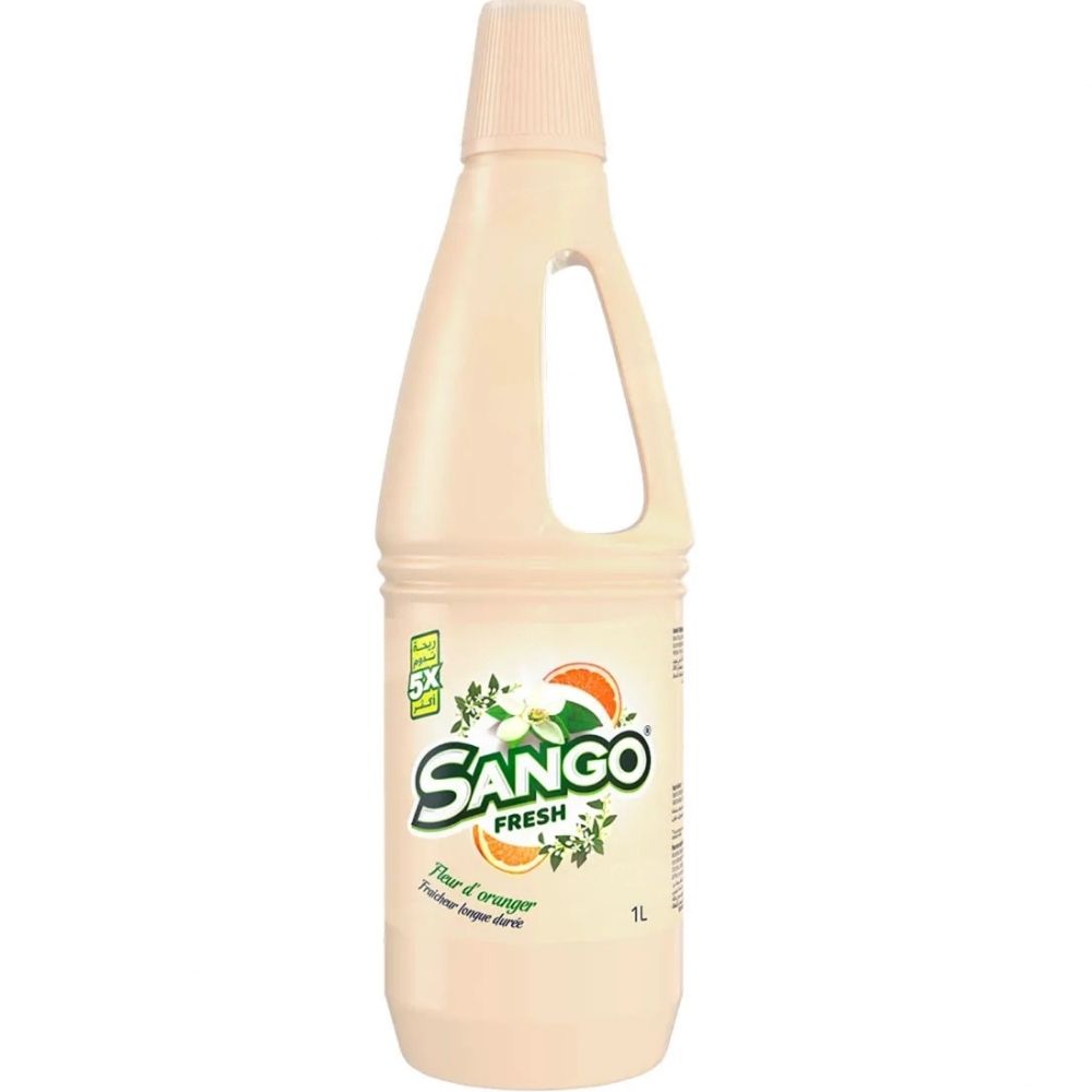 [697229] Nettoyant Sol Fleur d’Orange Sango 1,25 Litre