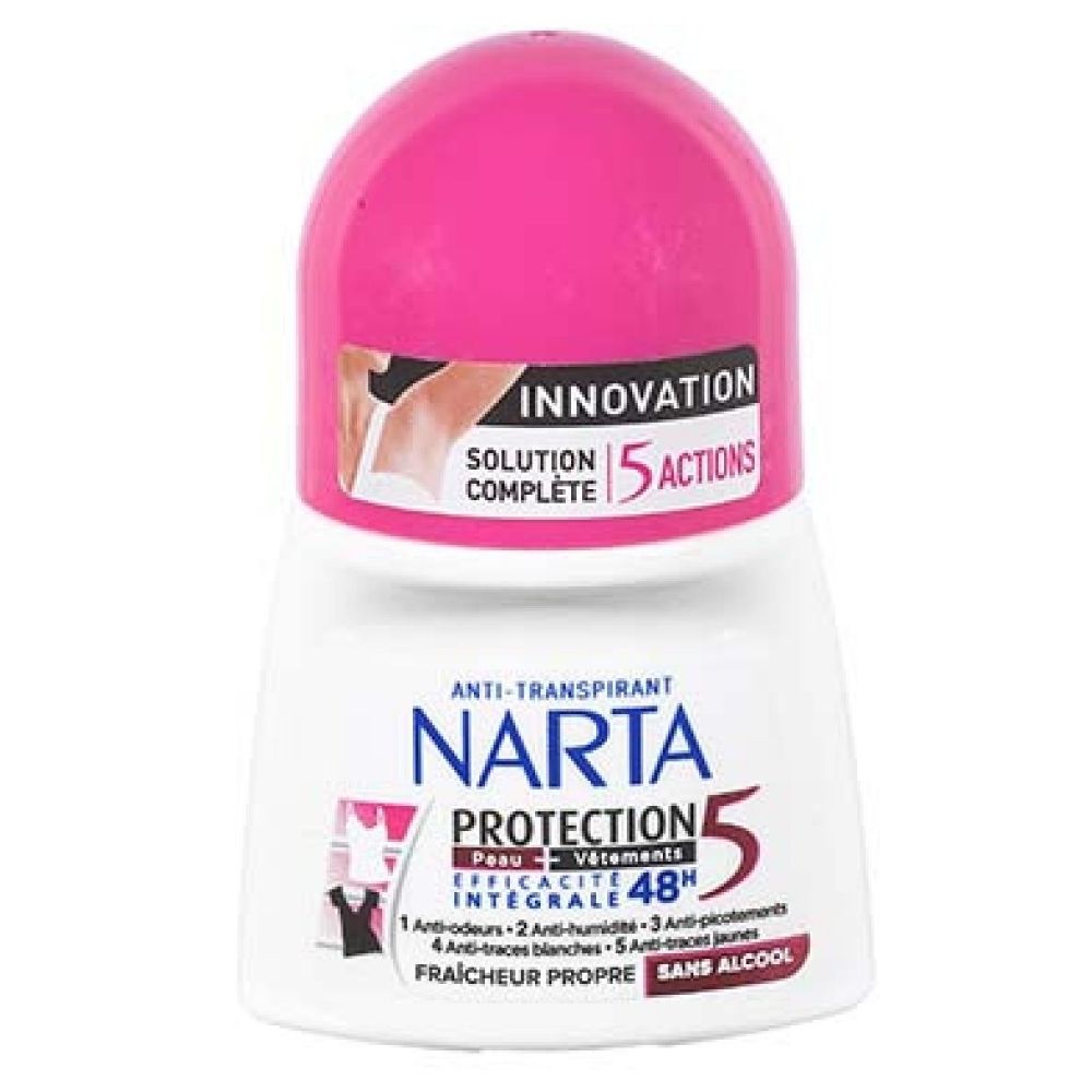 Roll On At Protection 5 Efficacite 48H Narta 50ML