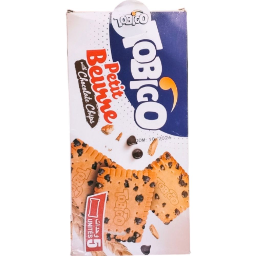 [688800] Petit Beurre aux Pépites Tobigo 64 g x5 Pièces