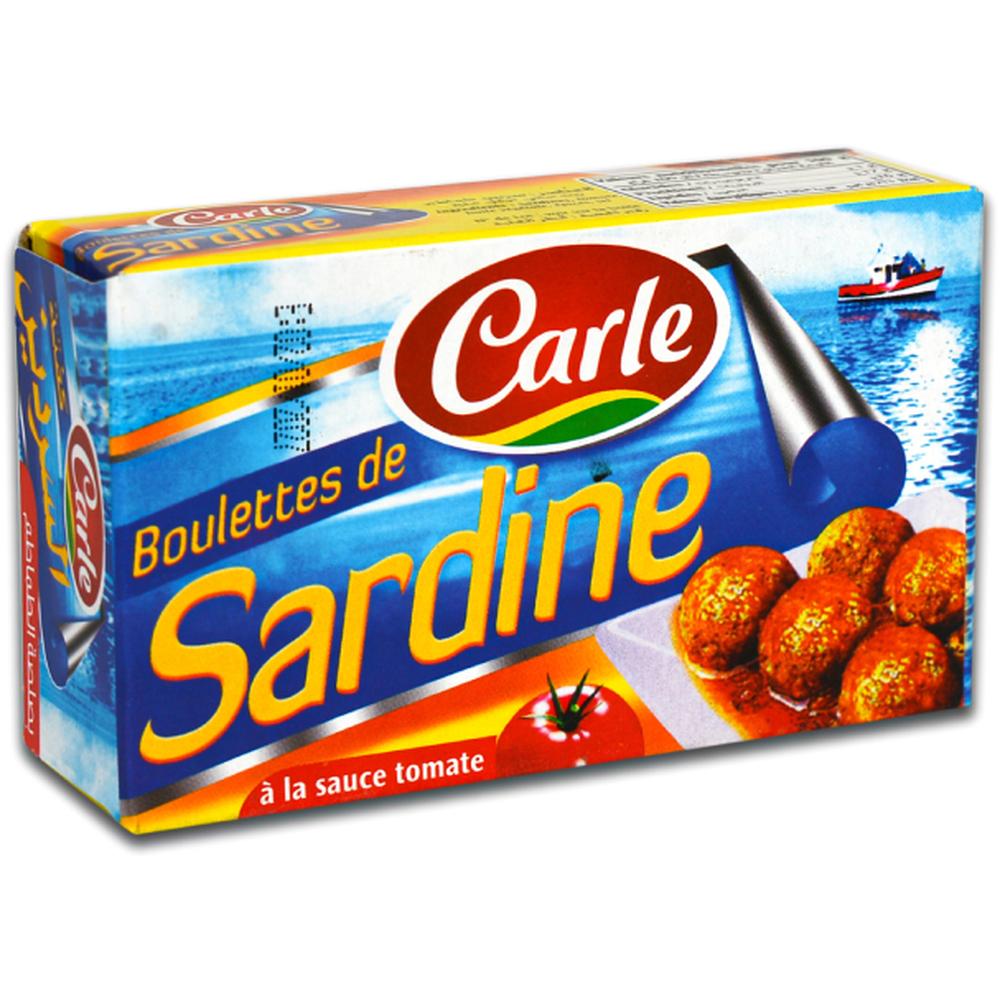 [367089] Conserve de Boulettes de Sardines Carle 125g