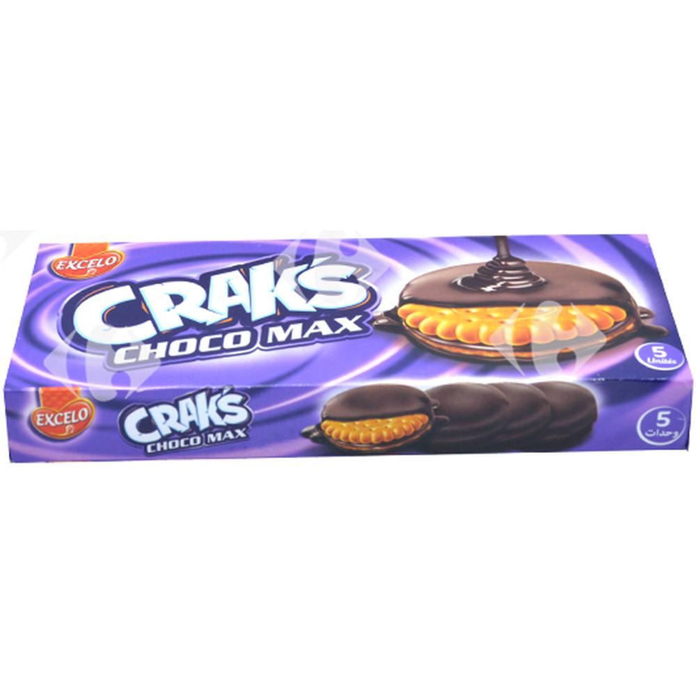 Pack Biscuits Enrobés Chocolat Crak'S 5x52g
