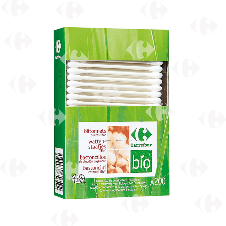 [530742] Boîte de Batonnets Bio Carrefour 200 unités