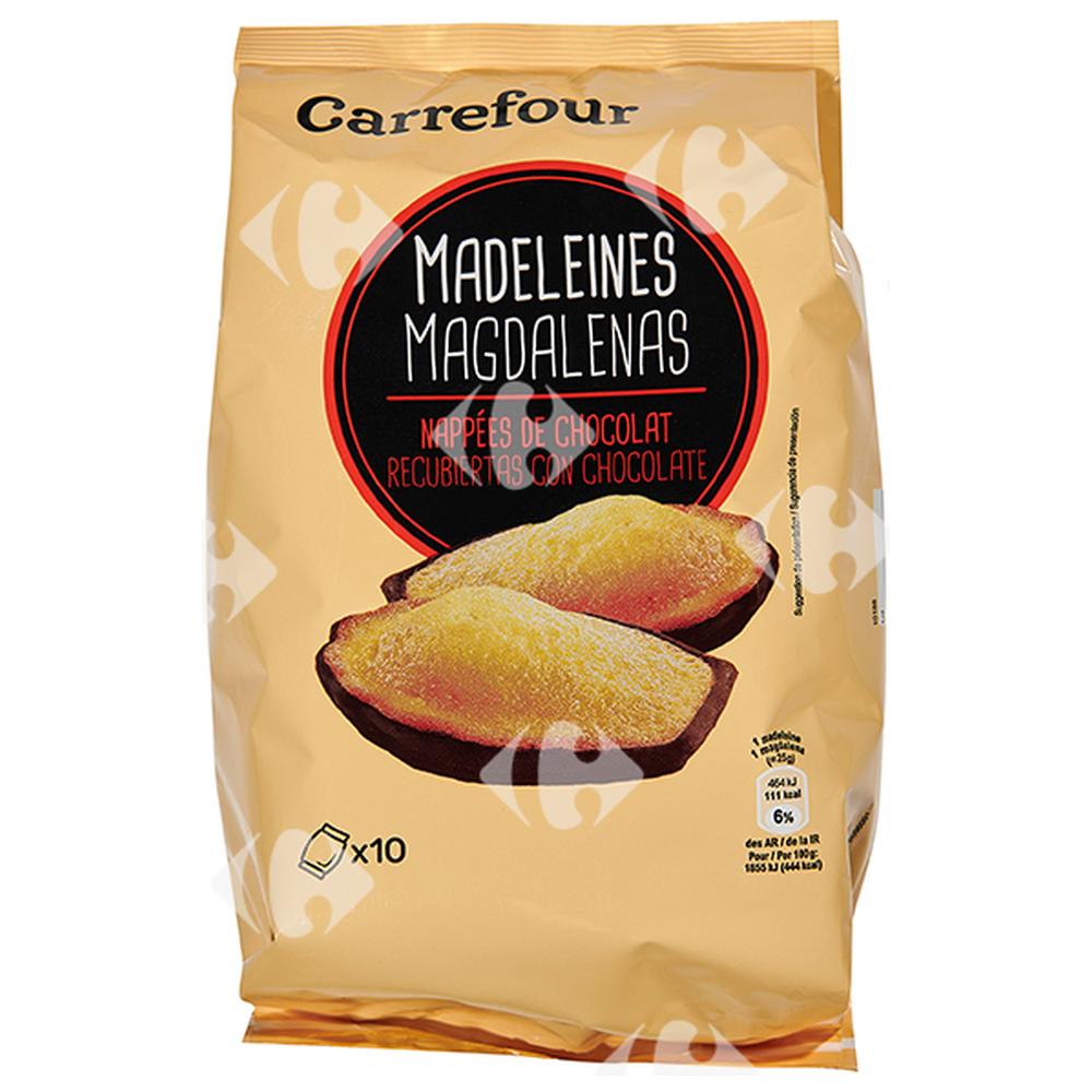 [656627] Madeleines Nappées de Chocolat Carrefour 250g
