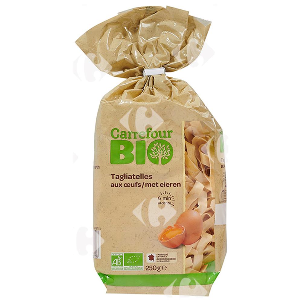 [209638] Pâtes Tagliatelles aux Oeufs Carrefour Bio 250g