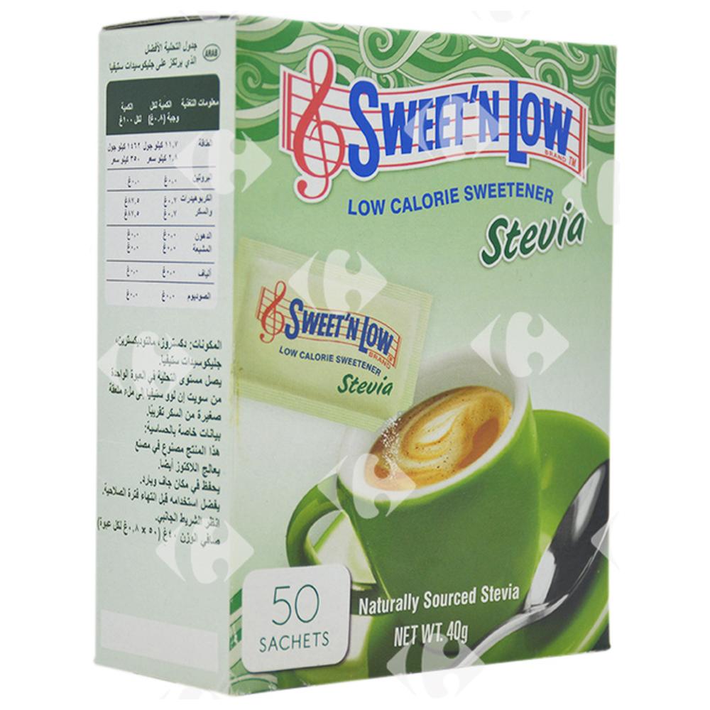 [627946] Édulcorant Stevia Sweet'N Low 50 sachets