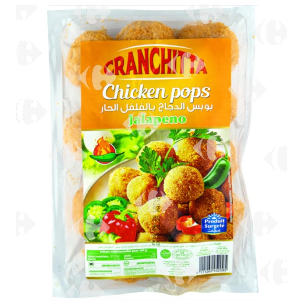 [702725] Sachet de Pops Poulet Jalapino Cranchitta 300g