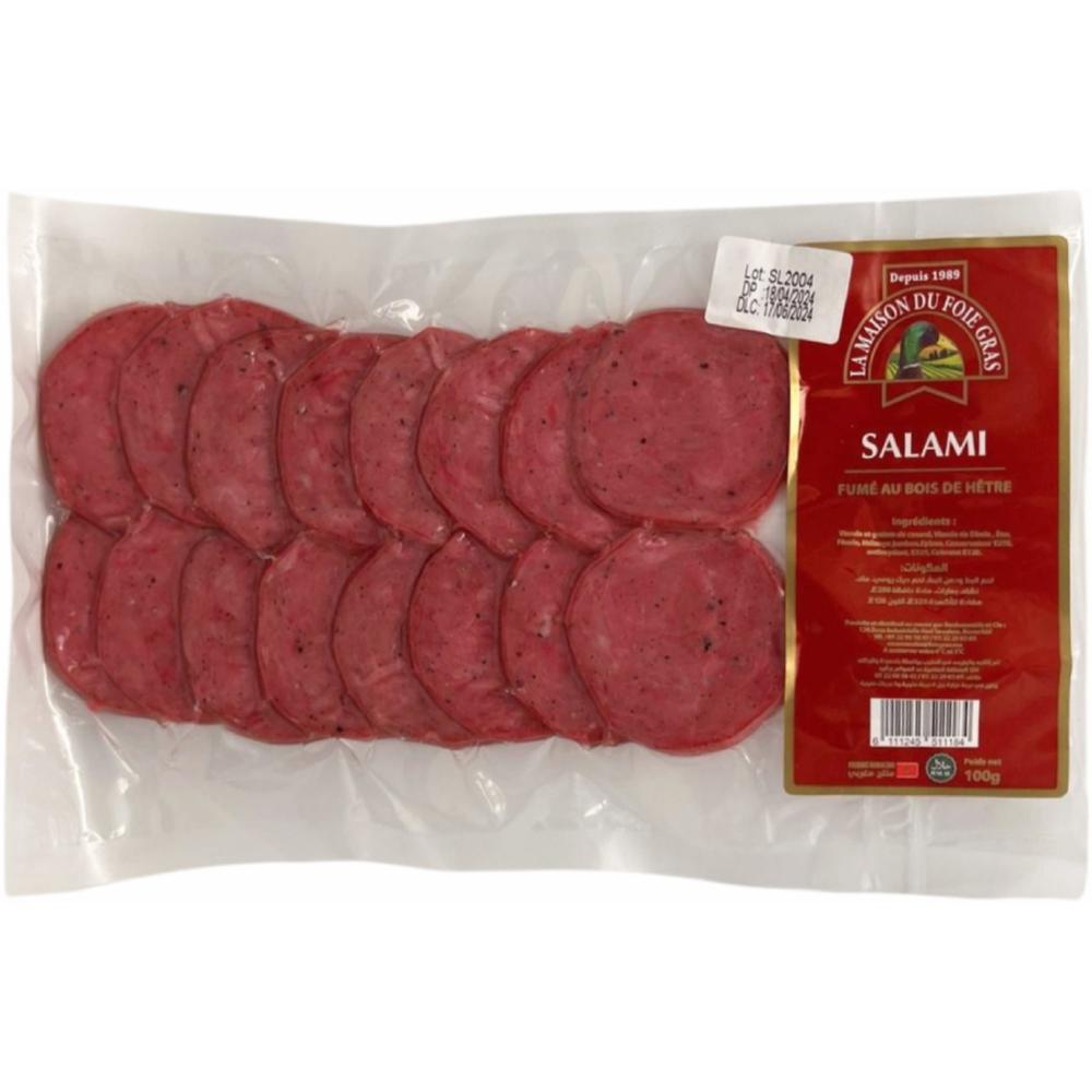 [556342] Salami Canard - Charcuterie - La Maison du Foie Gras 100g