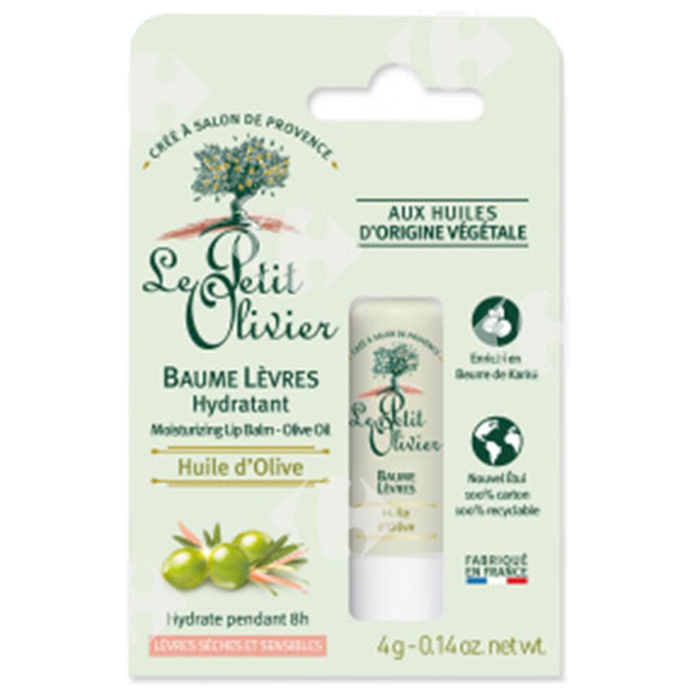 Baume à lèvre hydratant Huile d'olive Le Petit Olivier 1 unité