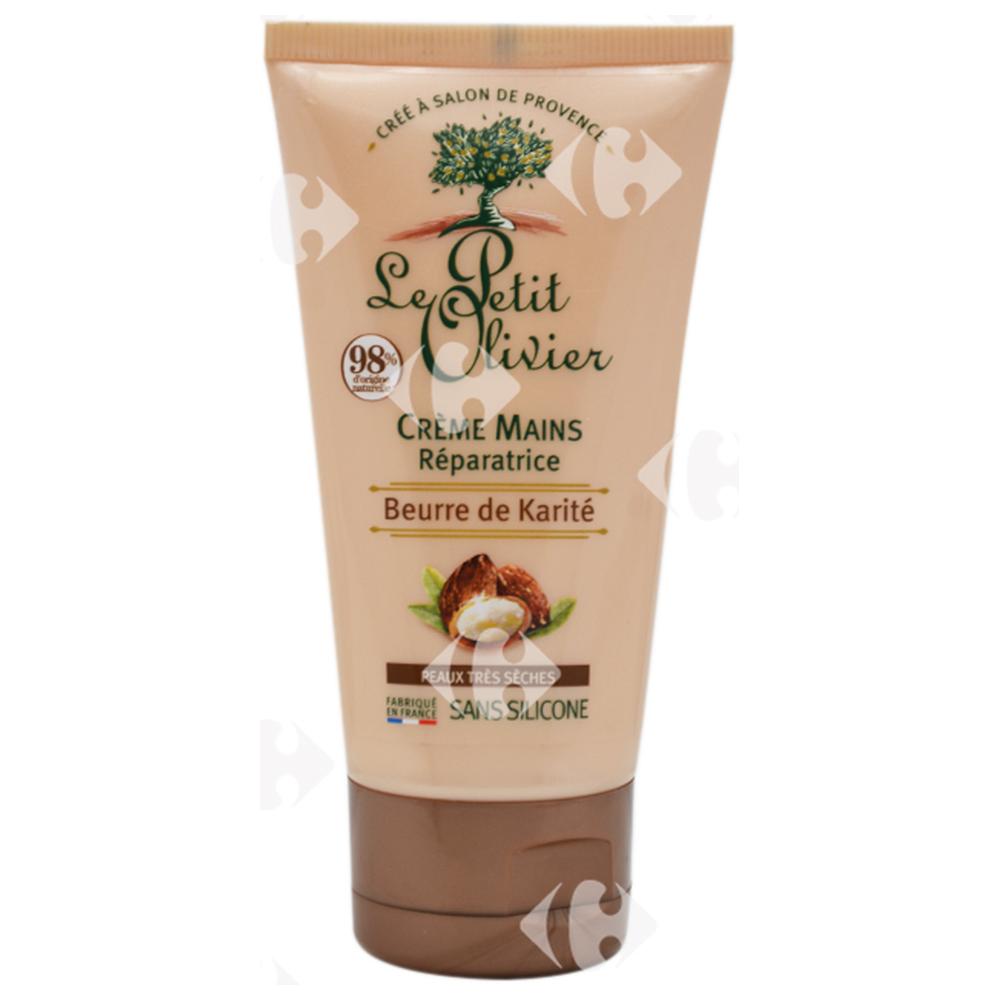 [668360] Crème Mains réparatrice Beurre de Karité Le Petit Olivier 75ml