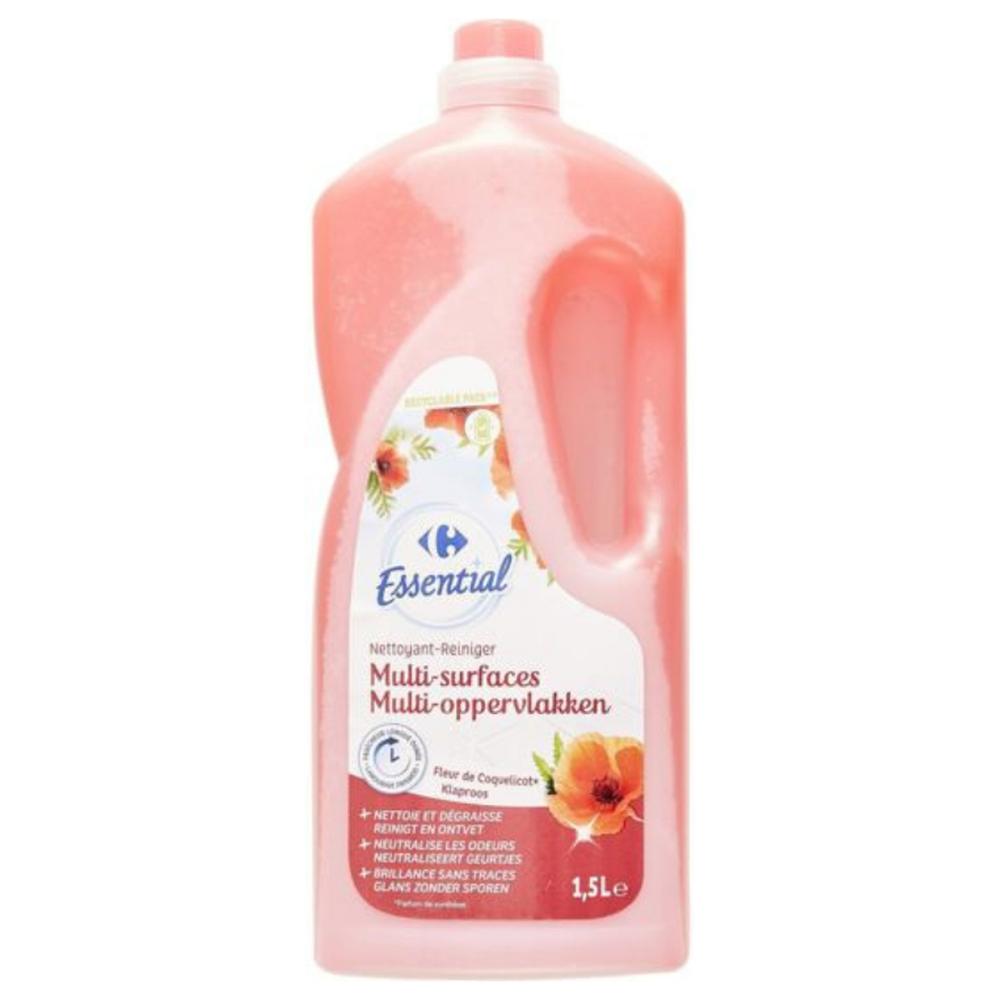 Nettoyant Ménager Fleur de Coquelicot Carrefour Essential 1,5L
